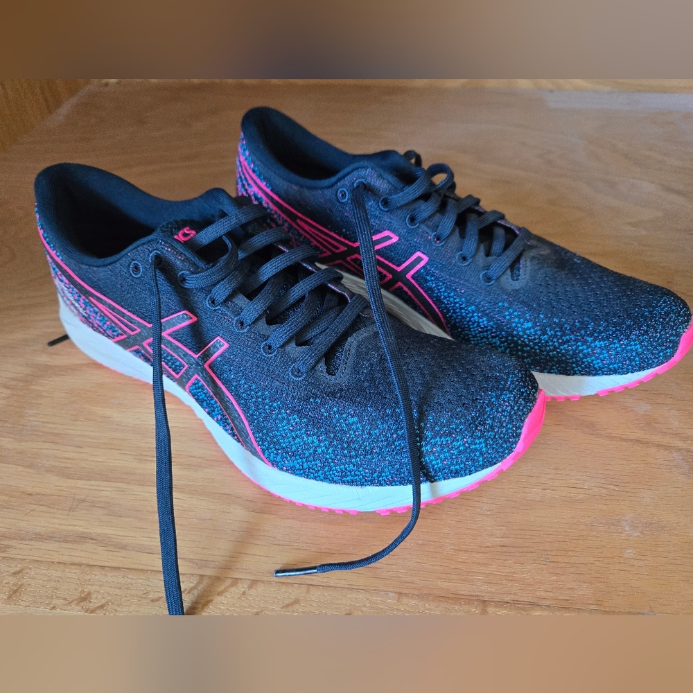 Asics Gel-DS Trainer 26 Shoes - Size 10 - Blue & Hot Pink - Like New